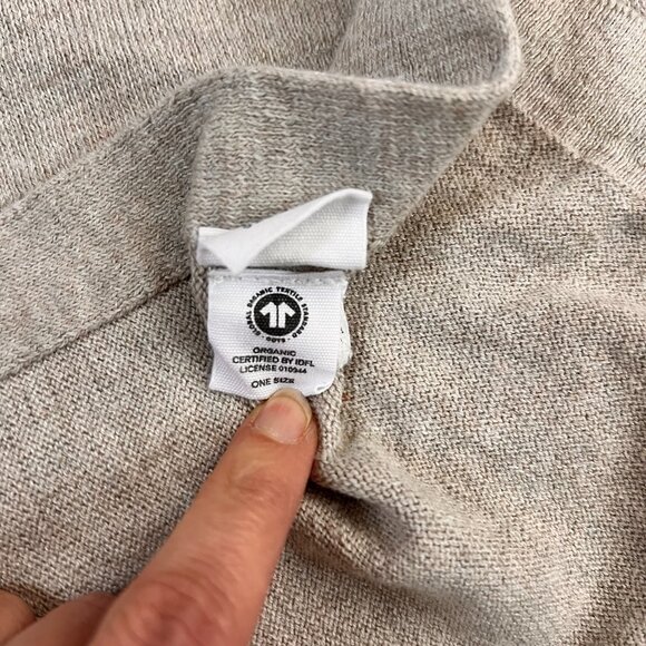 zestt Neutral Beige Wrap Scarf - Picture 8 of 11